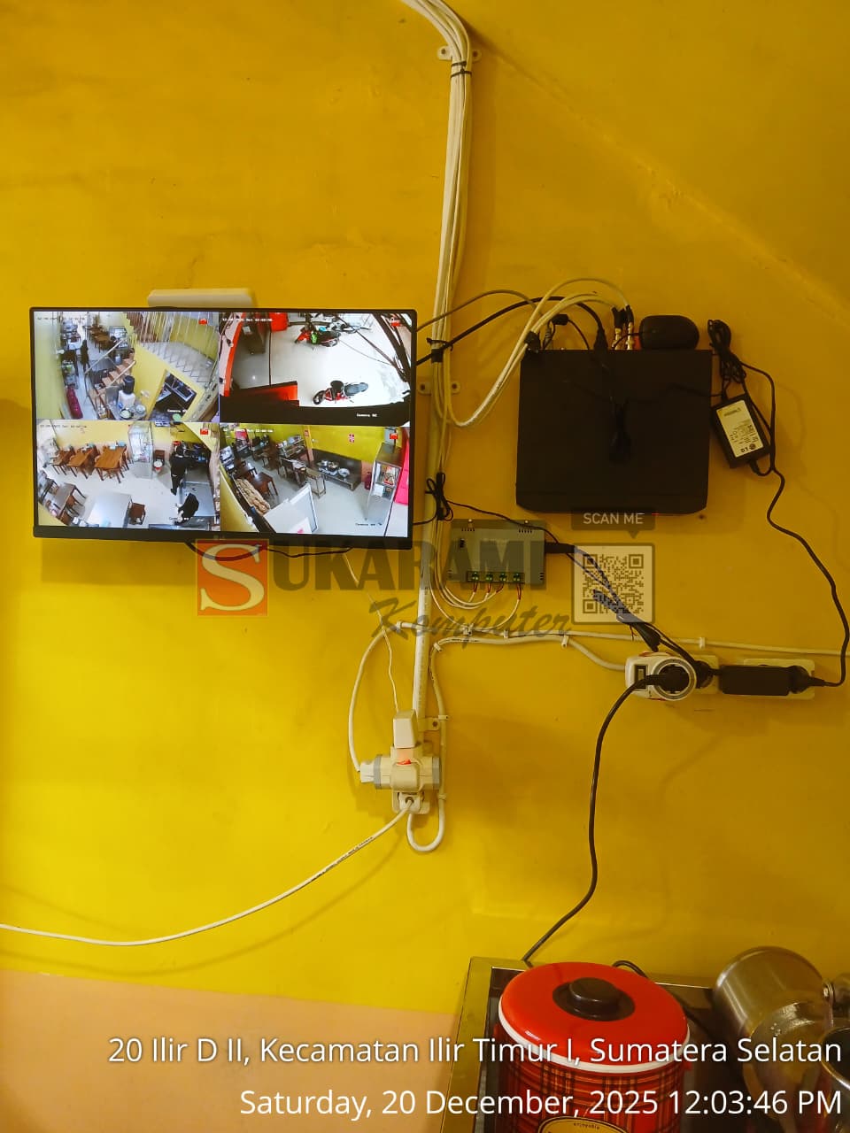 Pemasangan CCTV