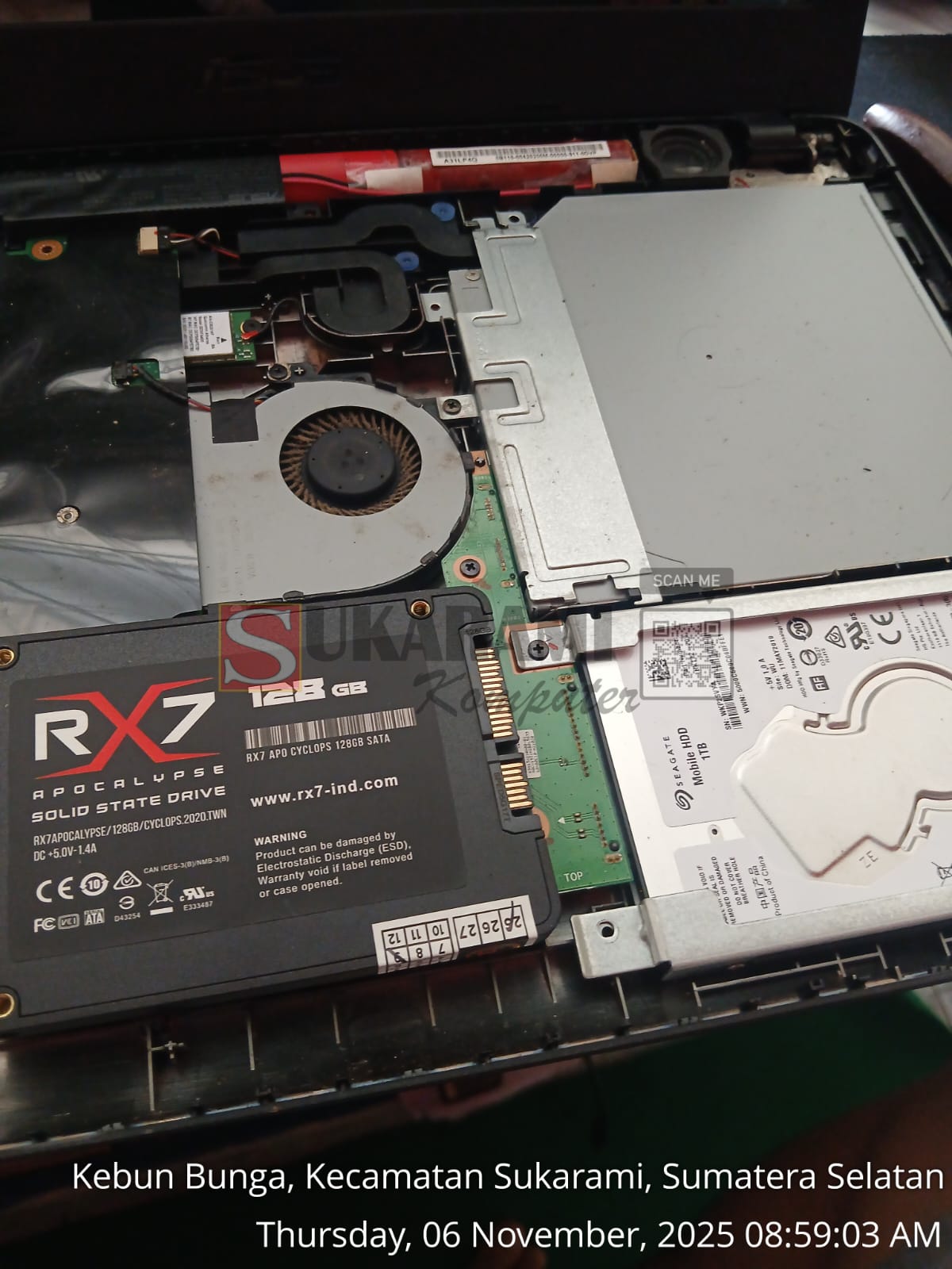 Upgrade RAM / SSD / HDD